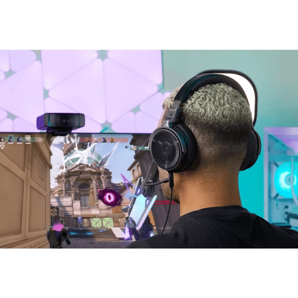 CORSAIR VIRTUOSO PRO Open Back Streaming/Gaming Headset - Carbon (AP) 9 CORSAIR VIRTUOSO PRO Open Back Streaming/Gaming Headset - Carbon (AP) - Ảnh 9