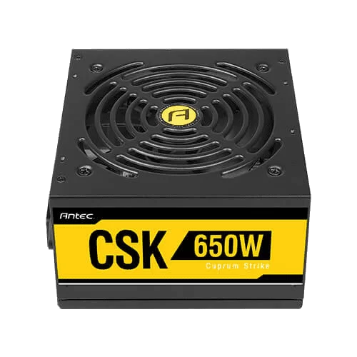 ANTEC CUPRUM STRIKE CSK650 PSU - 650W, Semi-Modular, 80 Plus Bronze, Continuous Power 2 ANTEC CUPRUM STRIKE CSK650 PSU - 650W, Semi-Modular, 80 Plus Bronze, Continuous Power - Ảnh 2