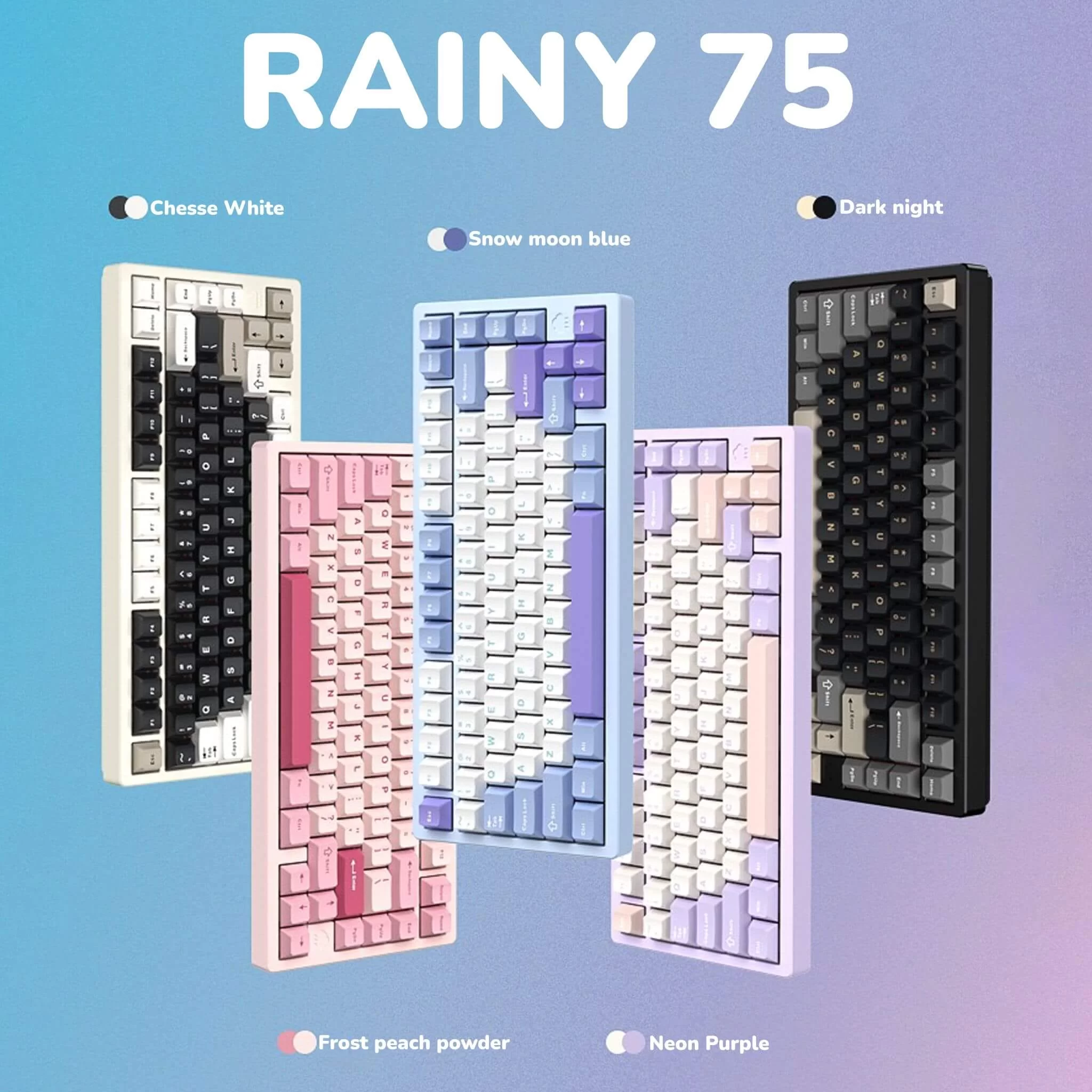 WOBKEY Rainy 75 Keyboard 1 WOBKEY Rainy 75 Keyboard