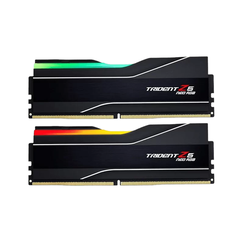 G.Skill Trident Z5 Neo RGB Black 48GB (2x24GB) Memory Kit - AMD EXPO, 5600 CL40 (F5-5600J4040D24GX2-TZ5NR) 1 G.Skill Trident Z5 Neo RGB Black 48GB (2x24GB) Memory Kit - AMD EXPO, 5600 CL40 (F5-5600J4040D24GX2-TZ5NR)