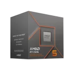 AMD Ryzen 5 8500G Processor - 6C12T, 3.5 GHz up to 5.0 GHz, AM5 Phoenix Zen 4, AMD Wraith Stealth, PCIe® 4.0, AMD RadeonTM 740M Graphics (4 Cus / 2400MHz)