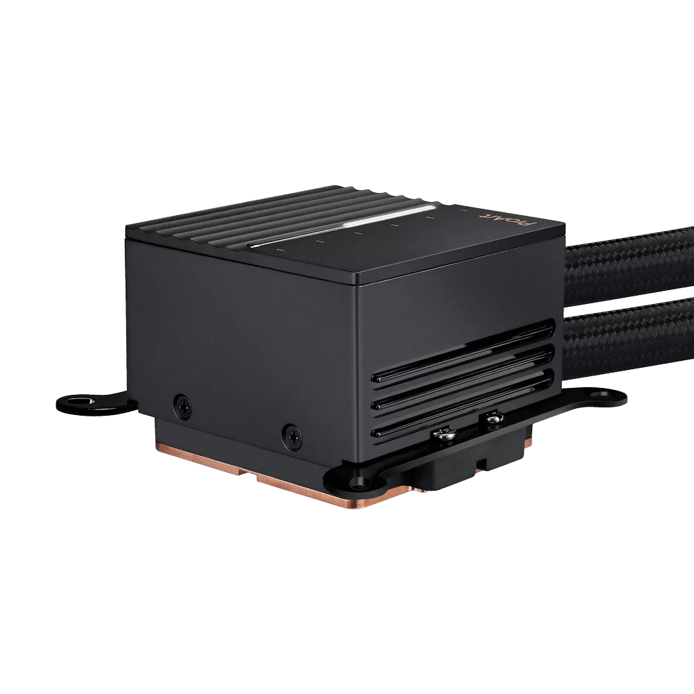 ASUS ProArt LC 420 AIO Liquid CPU Cooler - illuminated system status meter, 420mm radiator, 3-Phase Motor Pump, 3x Noctua NF-A14 industrialPPC 140mm Fans 5 ASUS ProArt LC 420 AIO Liquid CPU Cooler - illuminated system status meter, 420mm radiator, 3-Phase Motor Pump, 3x Noctua NF-A14 industrialPPC 140mm Fans - Ảnh 5