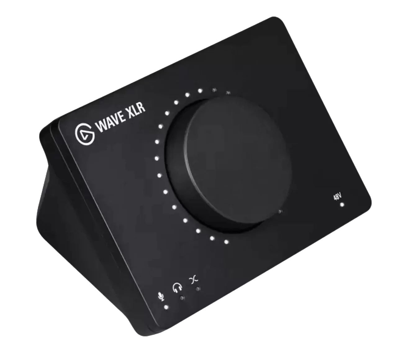 Elgato Wave XLR Audio Mixer - 75 db Preamp, 48V Phantom Power for XLR Mic to USB-C - For Streaming, Recording, Podcasting