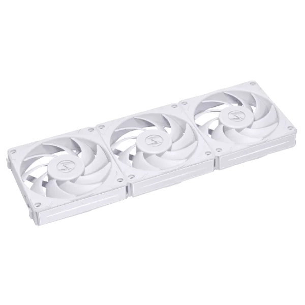 Lian Li UNI FAN P28 120 Triple Pack White Fan (UF-P28120-3W) - 3x 120mm fan, Fan Speed Controller included