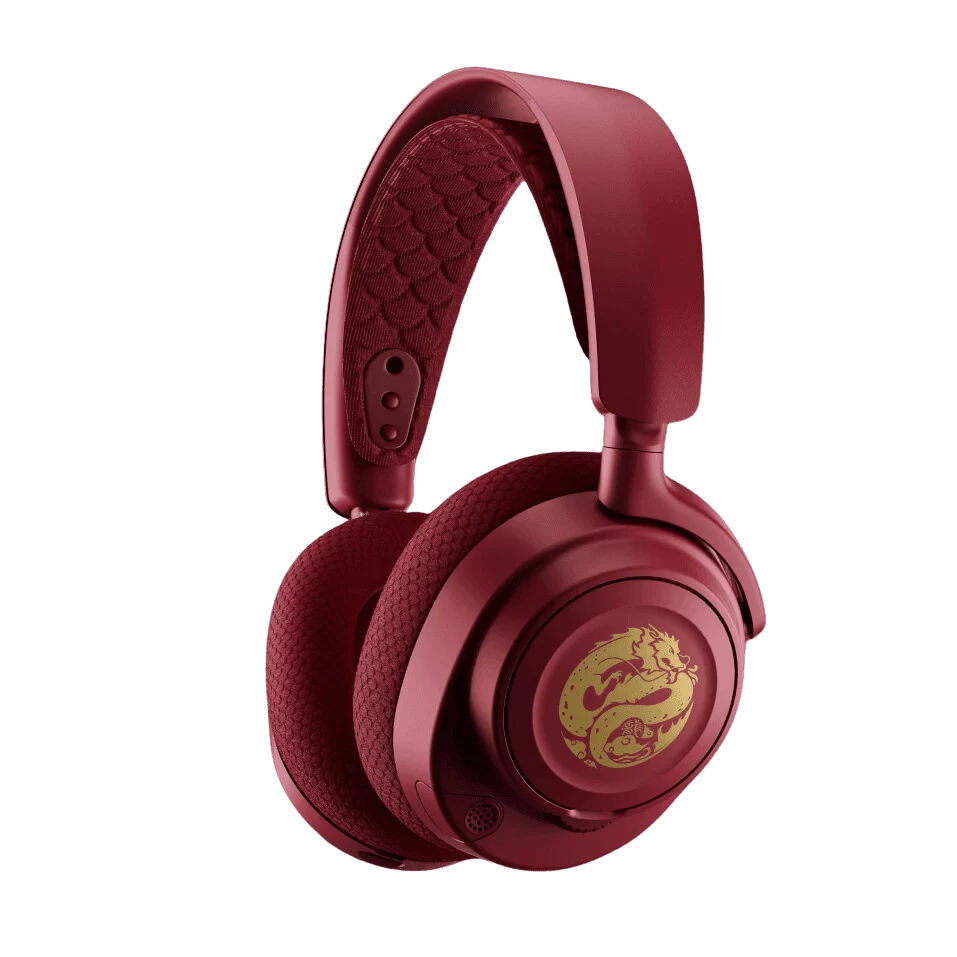 SteelSeries Arctis Nova 7 Wireless – Dragon Limited Edition Gaming Headset - Multi-Platform Gaming, Dual Wireless 2.4GHz & Bluetooth, 38hr Fast Charge Battery – for PC, PS, Mac, Mobile, Switch 1 SteelSeries Arctis Nova 7 Wireless – Dragon Limited Edition Gaming Headset - Multi-Platform Gaming, Dual Wireless 2.4GHz & Bluetooth, 38hr Fast Charge Battery – for PC, PS, Mac, Mobile, Switch