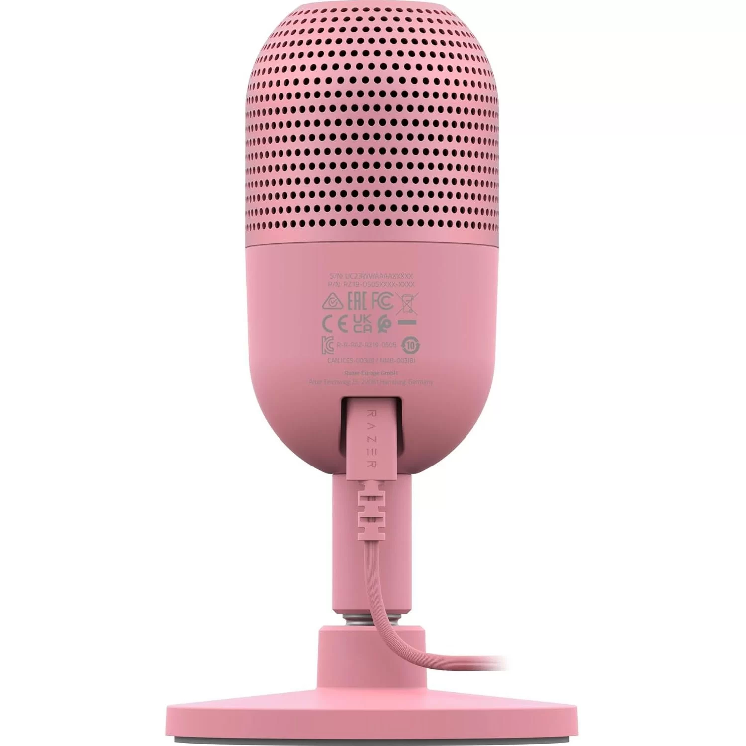 Microphone Razer Seiren V3 Mini Microphone - Quartz - Ultra-Compact USB - Tap-to-Mute, FRML Packaging 2 Microphone Razer Seiren V3 Mini Microphone - Quartz - Ultra-Compact USB - Tap-to-Mute, FRML Packaging - Ảnh 2