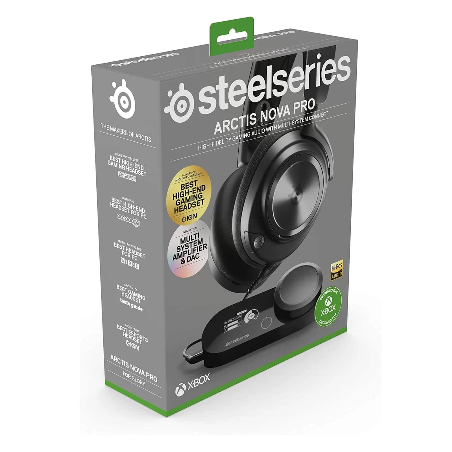 SteelSeries Arctis Nova Pro X Wired Multi-System Gaming Headset + GameDAC Gen 2 - For Xbox, PC, PlayStation & Switch 9 SteelSeries Arctis Nova Pro X Wired Multi-System Gaming Headset + GameDAC Gen 2 - For Xbox, PC, PlayStation & Switch - Ảnh 9