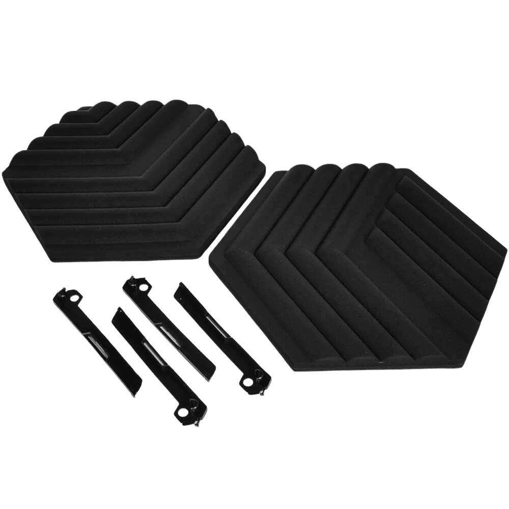 elgato Wave Panels Extension Set Black - Acoustic Treatment Foam