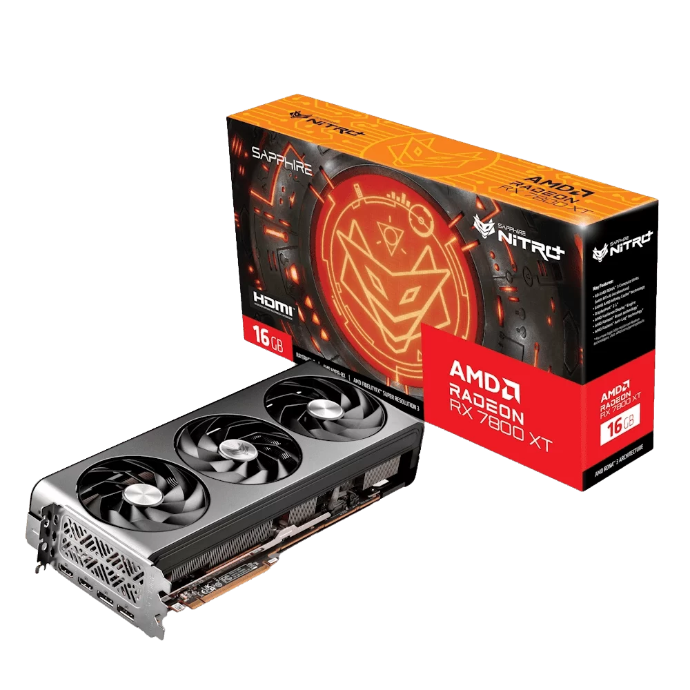 SAPPHIRE NITRO+ AMD Radeon RX 7800 XT Gaming OC 16G Graphics Card 1 SAPPHIRE NITRO+ AMD Radeon RX 7800 XT Gaming OC 16G Graphics Card