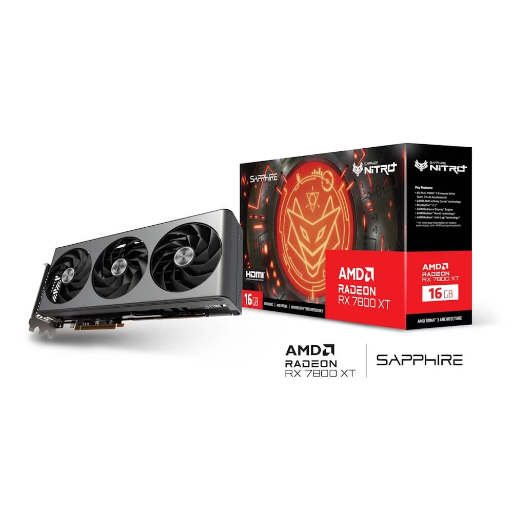 SAPPHIRE NITRO+ AMD Radeon RX 7800 XT Gaming OC 16G Graphics Card 10 SAPPHIRE NITRO+ AMD Radeon RX 7800 XT Gaming OC 16G Graphics Card - Ảnh 10