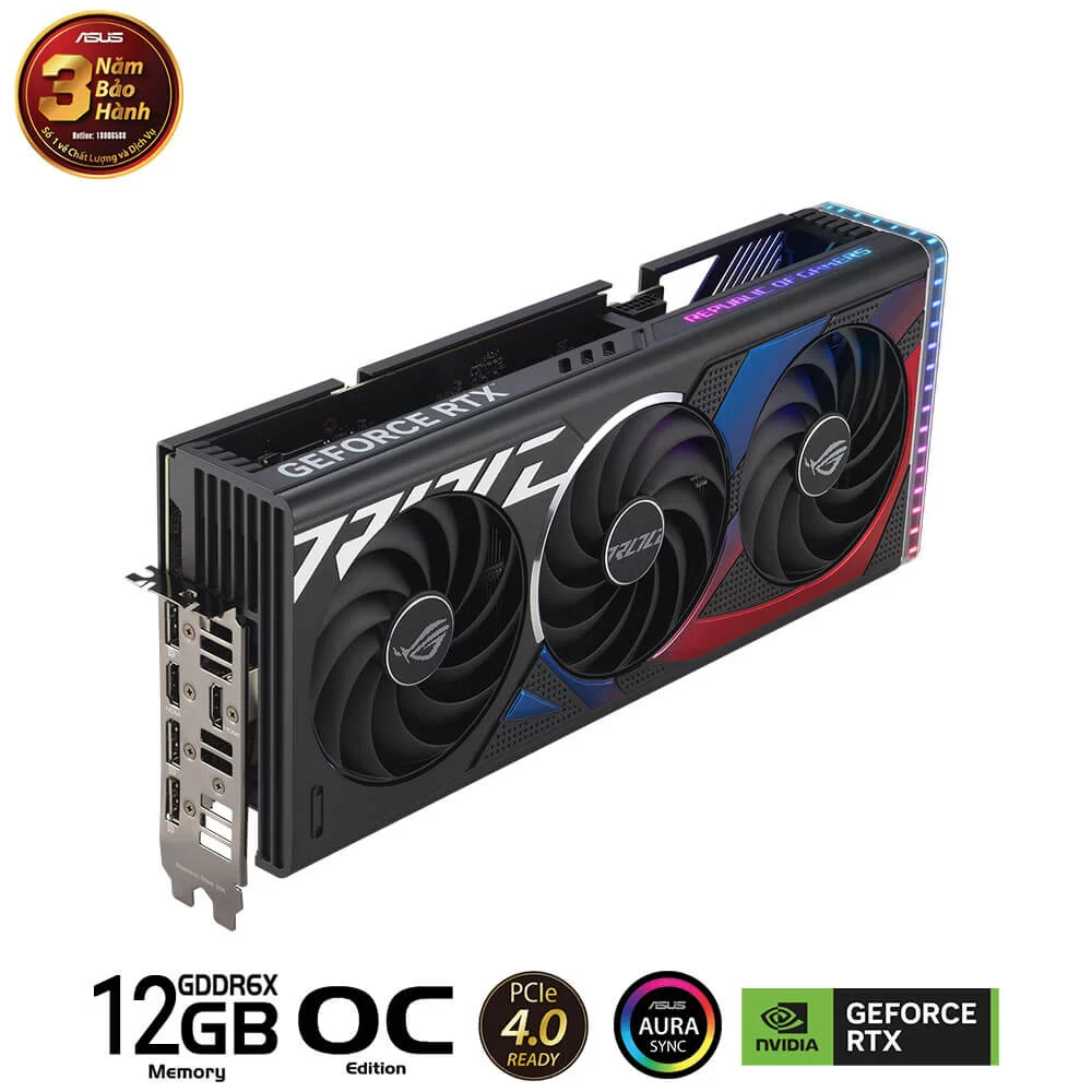 ASUS ROG Strix GeForce RTX 4070 SUPER OC Edition 12GB GDDR6X (ROG-STRIX-RTX4070S-O12G-GAMING) Graphics Card 6 ASUS ROG Strix GeForce RTX 4070 SUPER OC Edition 12GB GDDR6X (ROG-STRIX-RTX4070S-O12G-GAMING) Graphics Card - Ảnh 6