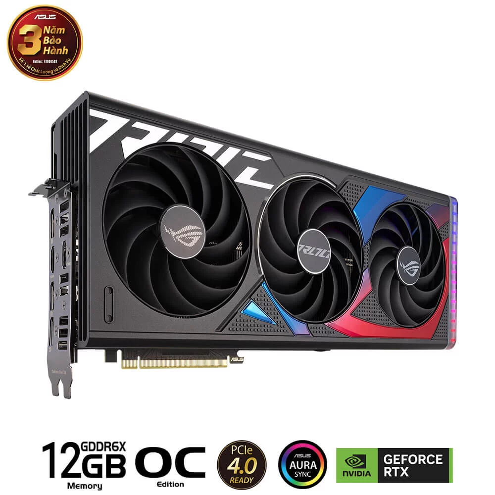 ASUS ROG Strix GeForce RTX 4070 SUPER OC Edition 12GB GDDR6X (ROG-STRIX-RTX4070S-O12G-GAMING) Graphics Card 7 ASUS ROG Strix GeForce RTX 4070 SUPER OC Edition 12GB GDDR6X (ROG-STRIX-RTX4070S-O12G-GAMING) Graphics Card - Ảnh 7