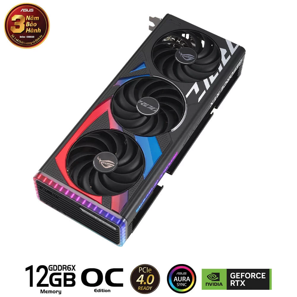 ASUS ROG Strix GeForce RTX 4070 SUPER OC Edition 12GB GDDR6X (ROG-STRIX-RTX4070S-O12G-GAMING) Graphics Card 8 ASUS ROG Strix GeForce RTX 4070 SUPER OC Edition 12GB GDDR6X (ROG-STRIX-RTX4070S-O12G-GAMING) Graphics Card - Ảnh 8