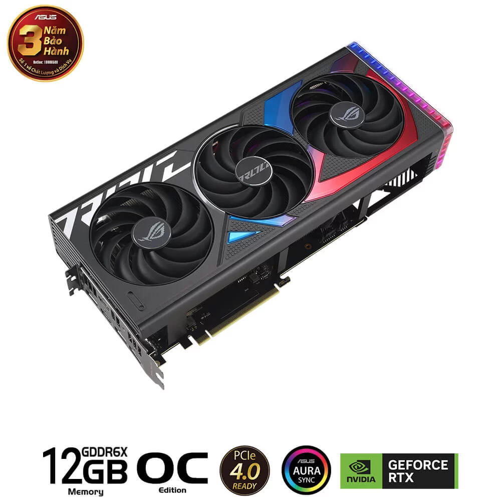 ASUS ROG Strix GeForce RTX 4070 SUPER OC Edition 12GB GDDR6X (ROG-STRIX-RTX4070S-O12G-GAMING) Graphics Card 9 ASUS ROG Strix GeForce RTX 4070 SUPER OC Edition 12GB GDDR6X (ROG-STRIX-RTX4070S-O12G-GAMING) Graphics Card - Ảnh 9