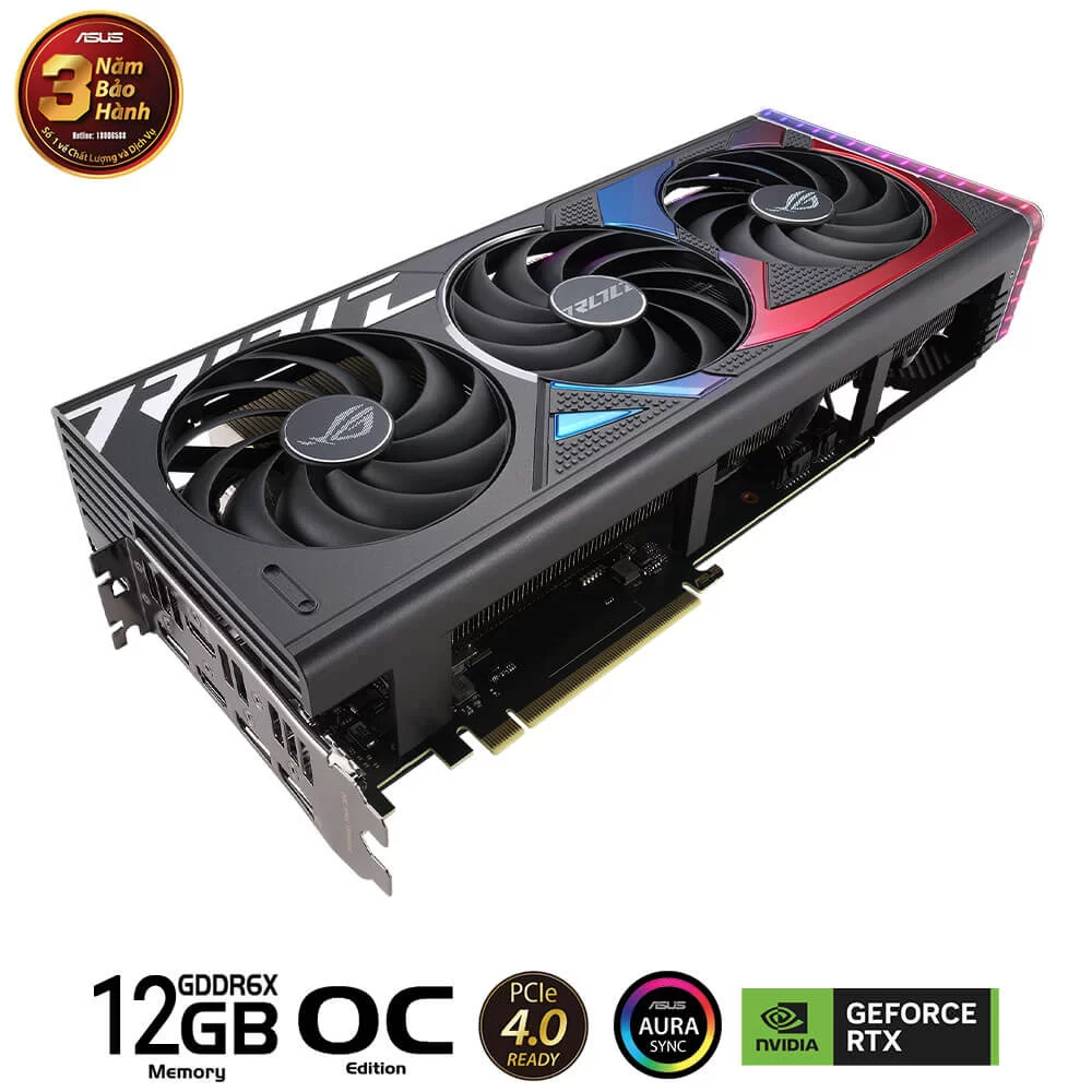 ASUS ROG Strix GeForce RTX 4070 SUPER OC Edition 12GB GDDR6X (ROG-STRIX-RTX4070S-O12G-GAMING) Graphics Card 10 ASUS ROG Strix GeForce RTX 4070 SUPER OC Edition 12GB GDDR6X (ROG-STRIX-RTX4070S-O12G-GAMING) Graphics Card - Ảnh 10