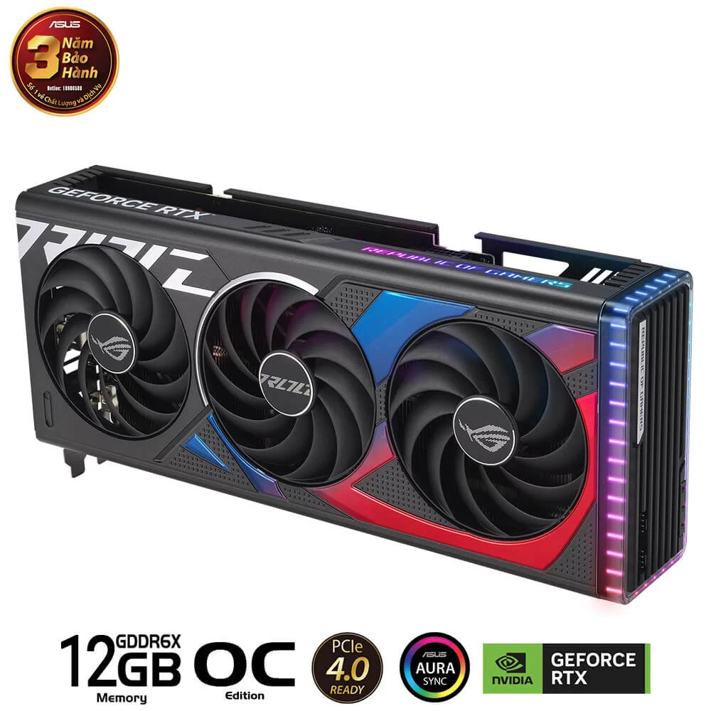 ASUS ROG Strix GeForce RTX 4070 SUPER OC Edition 12GB GDDR6X (ROG-STRIX-RTX4070S-O12G-GAMING) Graphics Card 11 ASUS ROG Strix GeForce RTX 4070 SUPER OC Edition 12GB GDDR6X (ROG-STRIX-RTX4070S-O12G-GAMING) Graphics Card - Ảnh 11