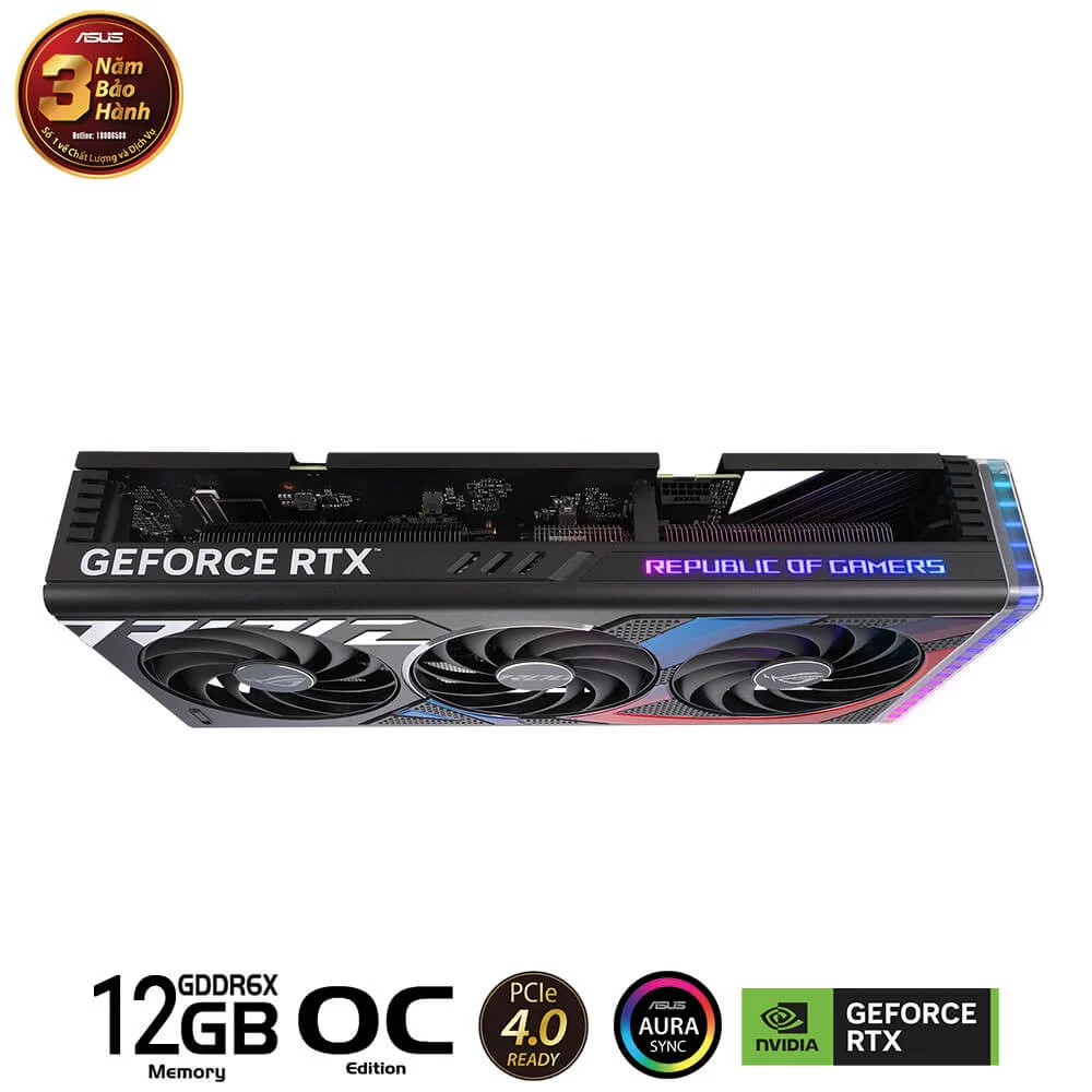 ASUS ROG Strix GeForce RTX 4070 SUPER OC Edition 12GB GDDR6X (ROG-STRIX-RTX4070S-O12G-GAMING) Graphics Card 13 ASUS ROG Strix GeForce RTX 4070 SUPER OC Edition 12GB GDDR6X (ROG-STRIX-RTX4070S-O12G-GAMING) Graphics Card - Ảnh 13