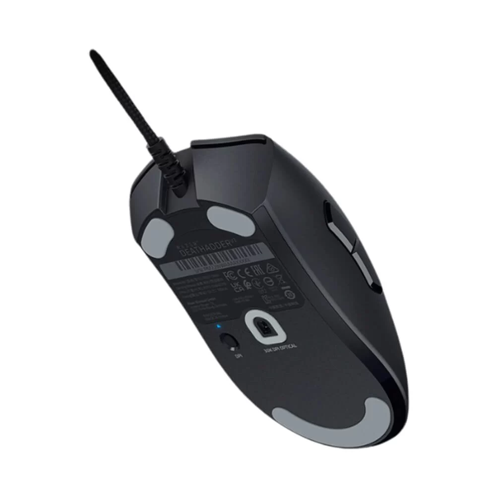 Razer DeathAdder V3 Ultra-lightweight Gaming Mouse - Black, Wired, 59g, 30K Optical Sensor 6 Razer DeathAdder V3 Ultra-lightweight Gaming Mouse - Black, Wired, 59g, 30K Optical Sensor - Ảnh 6