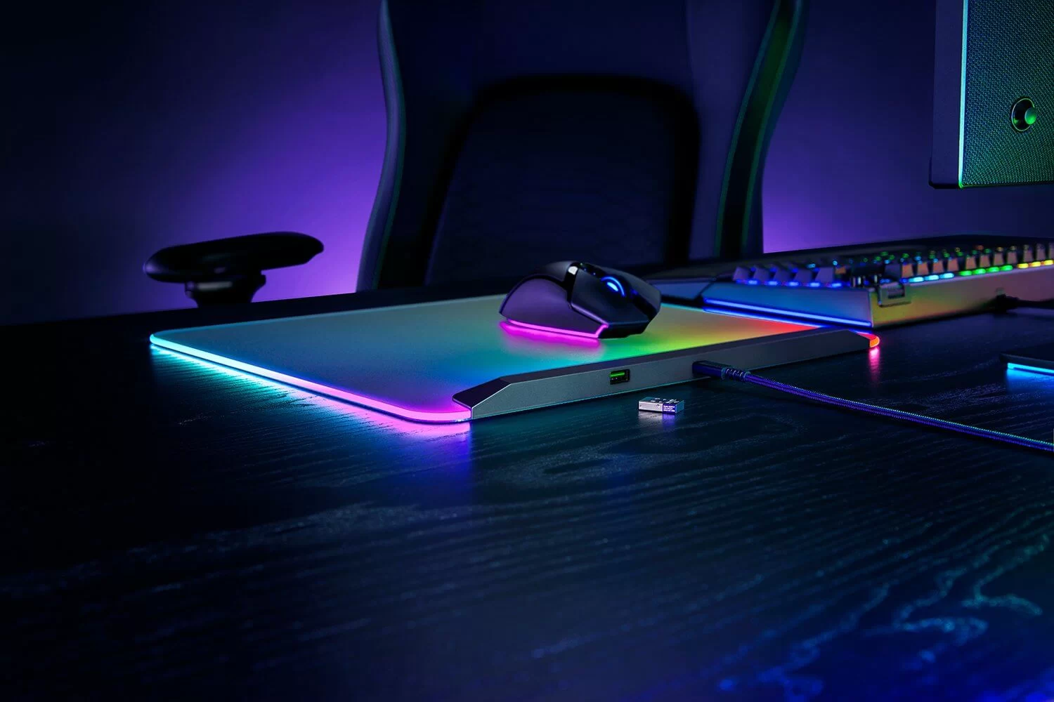 Razer  Firefly V2 Pro - Black - Fully Illuminated RGB Gaming Mouse Mat