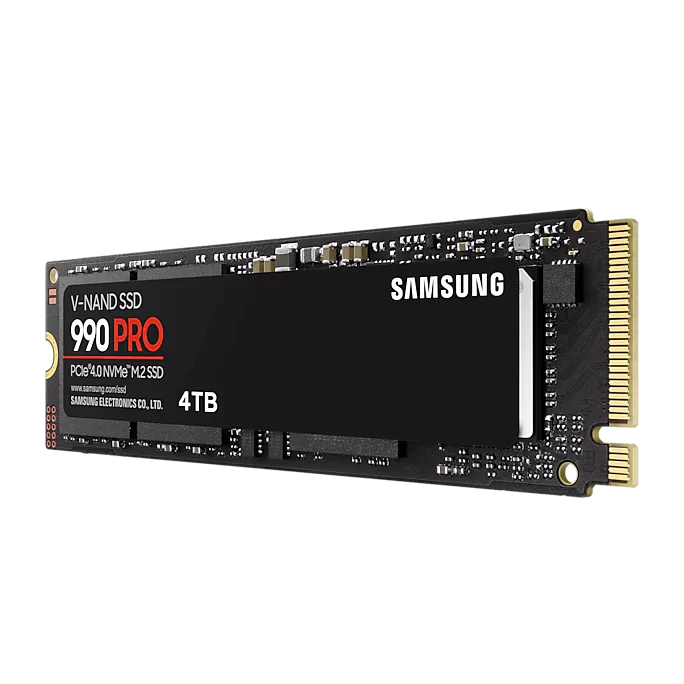 Samsung 990 Pro 4TB (MZ-V9P4T0BW) SSD - M.2 NVMe, PCIe Gen 4.0 x4 NVMe V-NAND 4 Samsung 990 Pro 4TB (MZ-V9P4T0BW) SSD - M.2 NVMe, PCIe Gen 4.0 x4 NVMe V-NAND - Ảnh 4