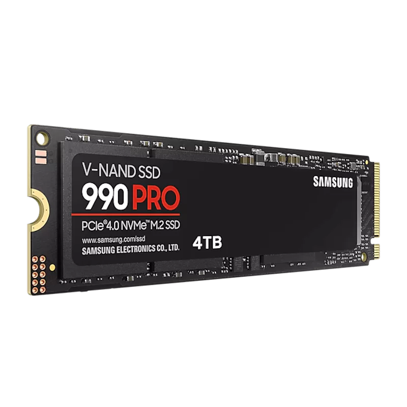 Samsung 990 Pro 4TB (MZ-V9P4T0BW) SSD - M.2 NVMe, PCIe Gen 4.0 x4 NVMe V-NAND 5 Samsung 990 Pro 4TB (MZ-V9P4T0BW) SSD - M.2 NVMe, PCIe Gen 4.0 x4 NVMe V-NAND - Ảnh 5