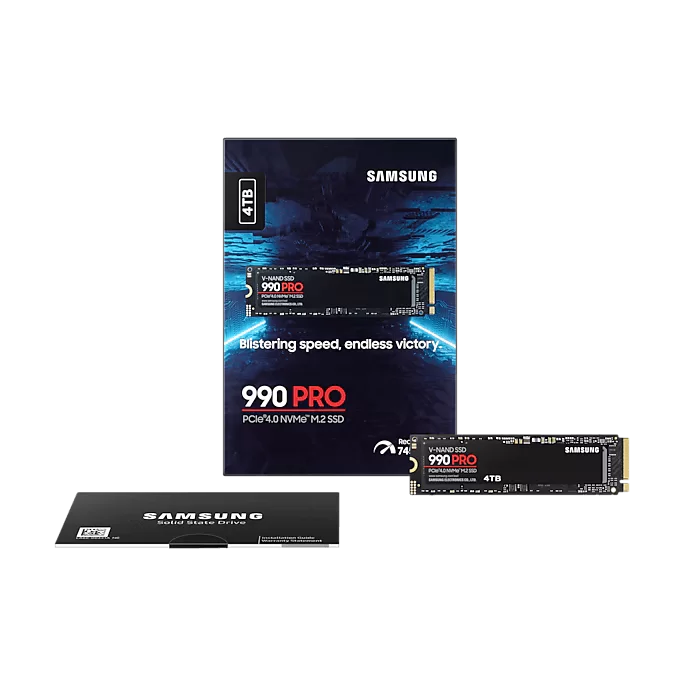 Samsung 990 Pro 4TB (MZ-V9P4T0BW) SSD - M.2 NVMe, PCIe Gen 4.0 x4 NVMe V-NAND 8 Samsung 990 Pro 4TB (MZ-V9P4T0BW) SSD - M.2 NVMe, PCIe Gen 4.0 x4 NVMe V-NAND - Ảnh 8