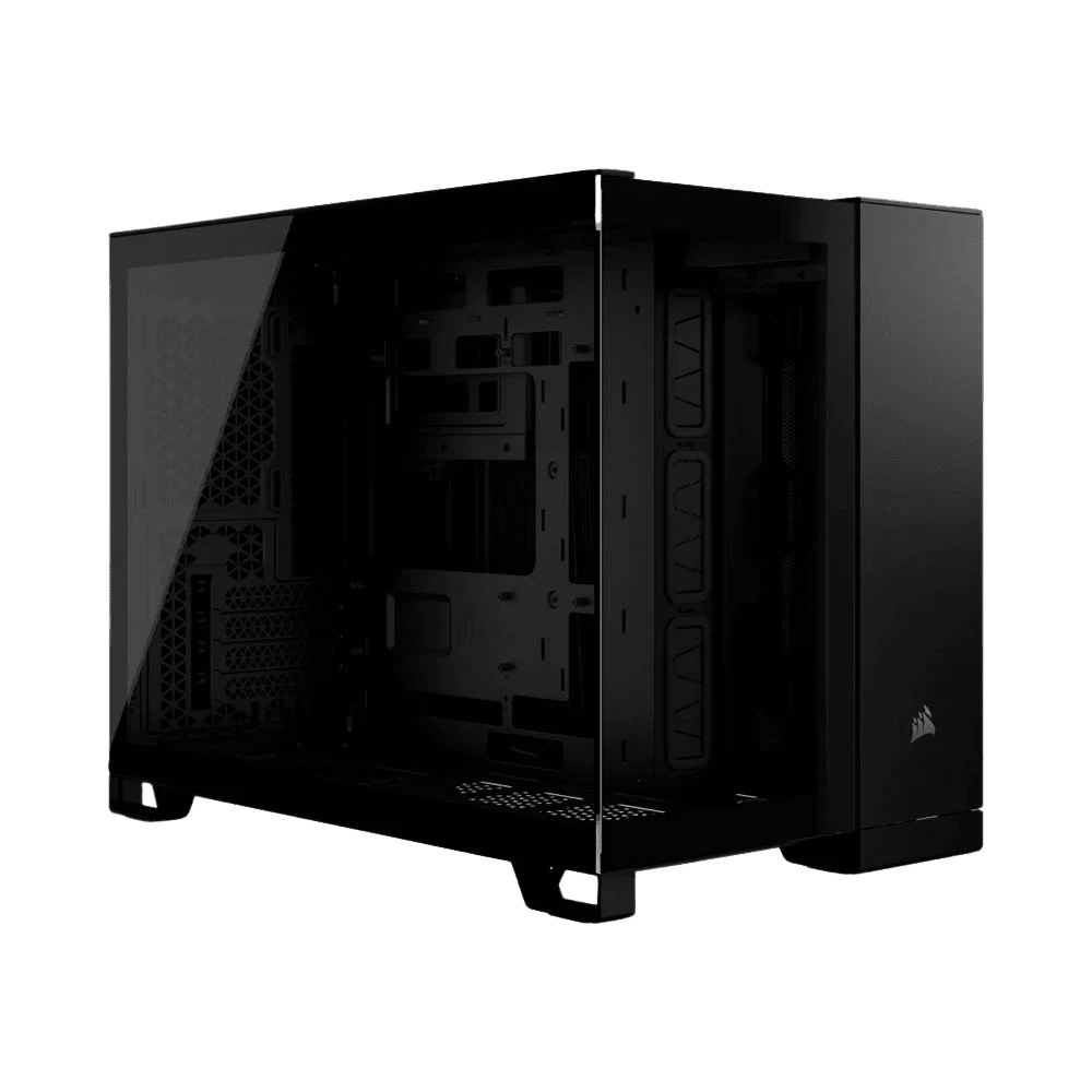 CORSAIR 2500X Black - Dual Chamber, Tempered Glass, mATX Mid Tower Case 1 CORSAIR 2500X Black - Dual Chamber, Tempered Glass, mATX Mid Tower Case