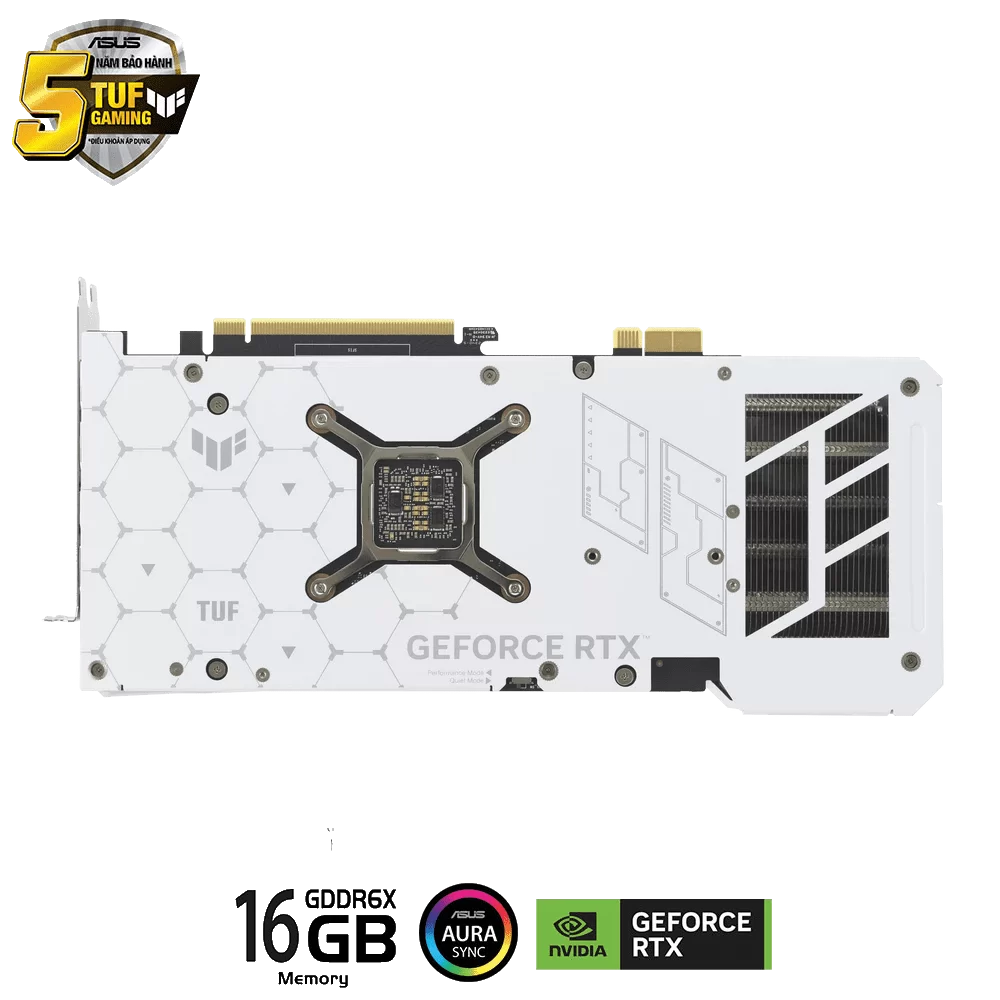 ASUS TUF Gaming GeForce RTX 4070Ti SUPER BTF White Edition 16GB GDDR6X (TUF-RTX4070TIS-16G-BTF-WHITE) Graphics Card 13 ASUS TUF Gaming GeForce RTX 4070Ti SUPER BTF White Edition 16GB GDDR6X (TUF-RTX4070TIS-16G-BTF-WHITE) Graphics Card - Ảnh 13