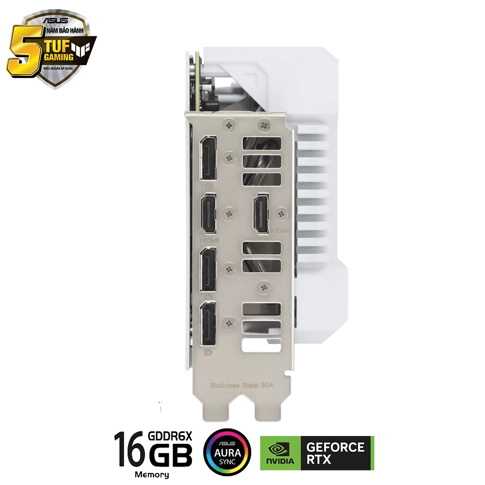 ASUS TUF Gaming GeForce RTX 4070Ti SUPER BTF White Edition 16GB GDDR6X (TUF-RTX4070TIS-16G-BTF-WHITE) Graphics Card 14 ASUS TUF Gaming GeForce RTX 4070Ti SUPER BTF White Edition 16GB GDDR6X (TUF-RTX4070TIS-16G-BTF-WHITE) Graphics Card - Ảnh 14