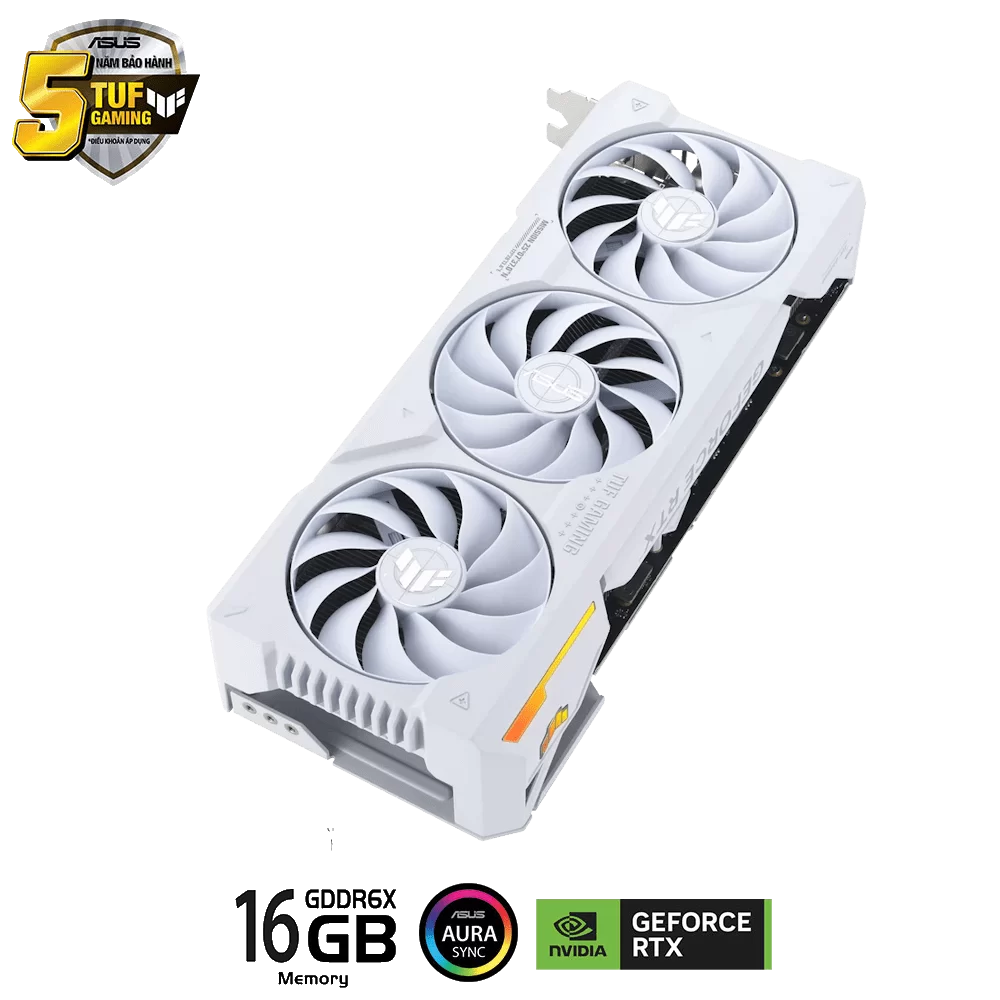 ASUS TUF Gaming GeForce RTX 4070Ti SUPER BTF White Edition 16GB GDDR6X (TUF-RTX4070TIS-16G-BTF-WHITE) Graphics Card 7 ASUS TUF Gaming GeForce RTX 4070Ti SUPER BTF White Edition 16GB GDDR6X (TUF-RTX4070TIS-16G-BTF-WHITE) Graphics Card - Ảnh 7