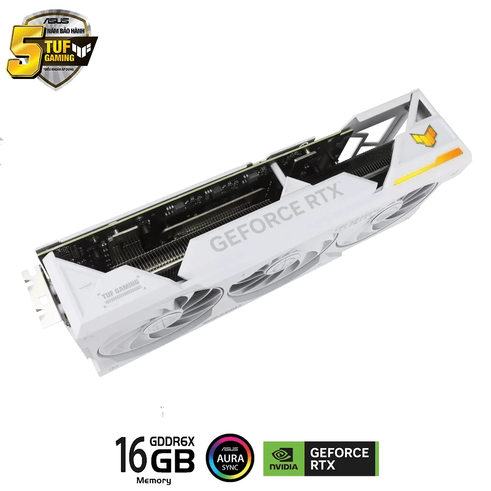 ASUS TUF Gaming GeForce RTX 4070Ti SUPER BTF White Edition 16GB GDDR6X (TUF-RTX4070TIS-16G-BTF-WHITE) Graphics Card 9 ASUS TUF Gaming GeForce RTX 4070Ti SUPER BTF White Edition 16GB GDDR6X (TUF-RTX4070TIS-16G-BTF-WHITE) Graphics Card - Ảnh 9