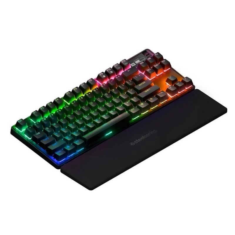 SteelSeries Apex Pro TKL Wireless (2023) Gaming Keyboard - OmniPoint 2.0 Adjustable HyperMagnetic Switches, OLED Smart Display, RGB Backlit, Magnetic Wrist Rest 11 SteelSeries Apex Pro TKL Wireless (2023) Gaming Keyboard - OmniPoint 2.0 Adjustable HyperMagnetic Switches, OLED Smart Display, RGB Backlit, Magnetic Wrist Rest - Ảnh 11