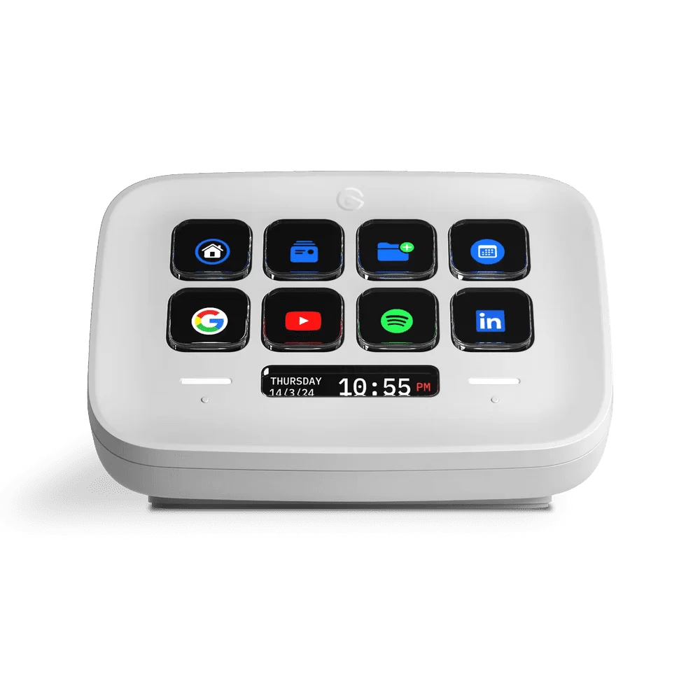 elgato Stream Deck Neo - White, 8 LCD Keys, USB 2.0 Type C Connection 1 elgato Stream Deck Neo - White, 8 LCD Keys, USB 2.0 Type C Connection