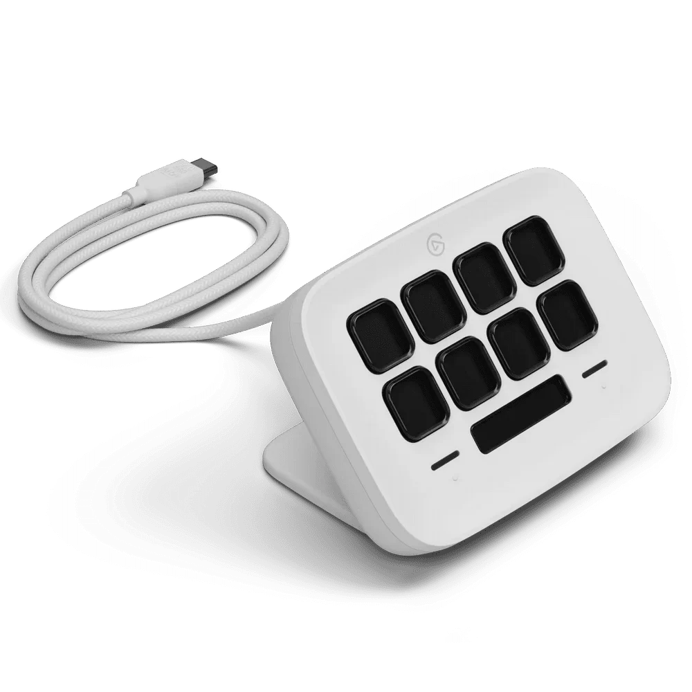 elgato Stream Deck Neo - White, 8 LCD Keys, USB 2.0 Type C Connection 2 elgato Stream Deck Neo - White, 8 LCD Keys, USB 2.0 Type C Connection - Ảnh 2