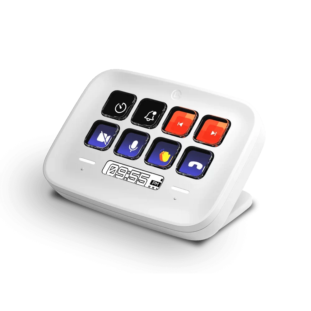 elgato Stream Deck Neo - White, 8 LCD Keys, USB 2.0 Type C Connection 4 elgato Stream Deck Neo - White, 8 LCD Keys, USB 2.0 Type C Connection - Ảnh 4