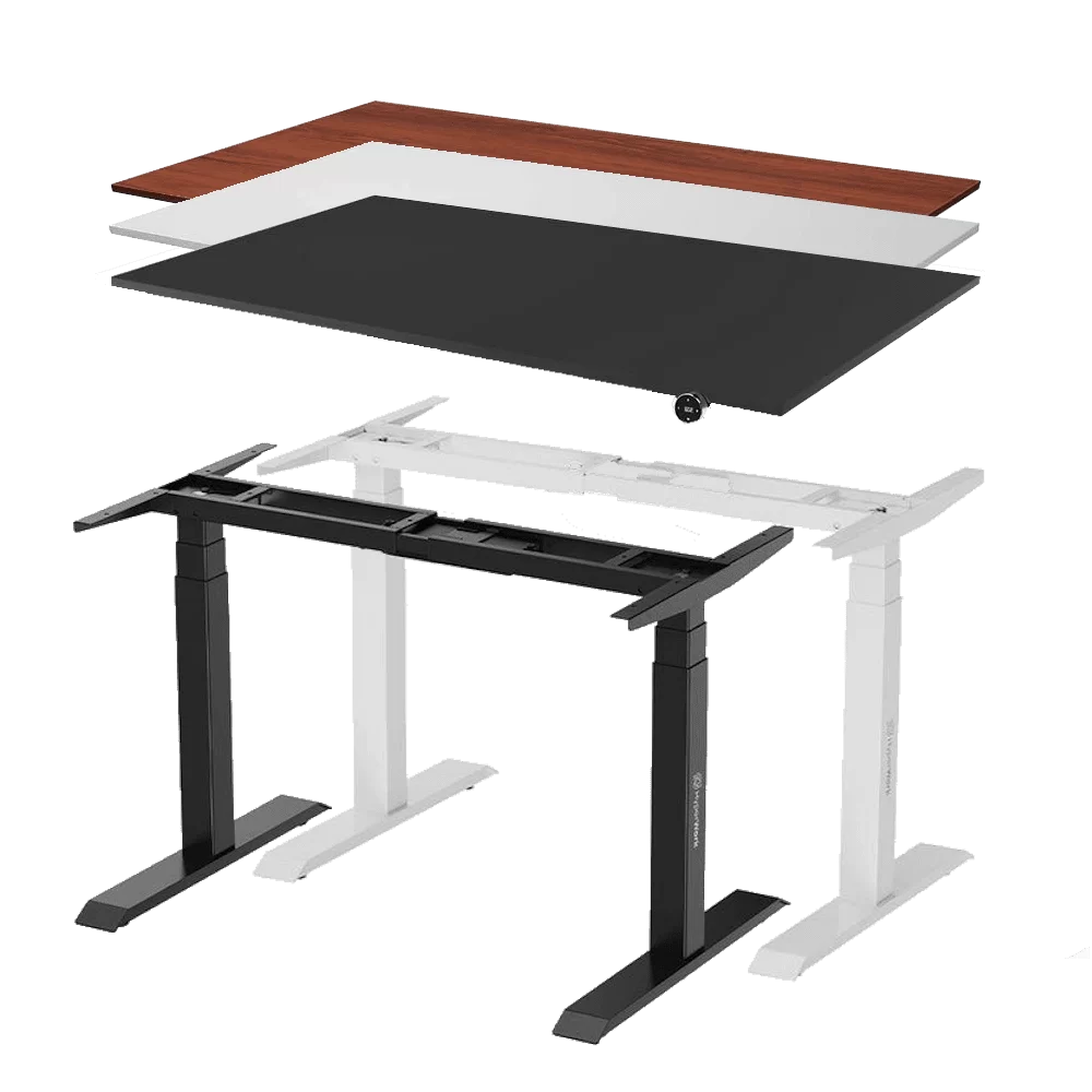 HyperWork ATLAS - 1600x750x25mm - Height Adjustable Standing Desk