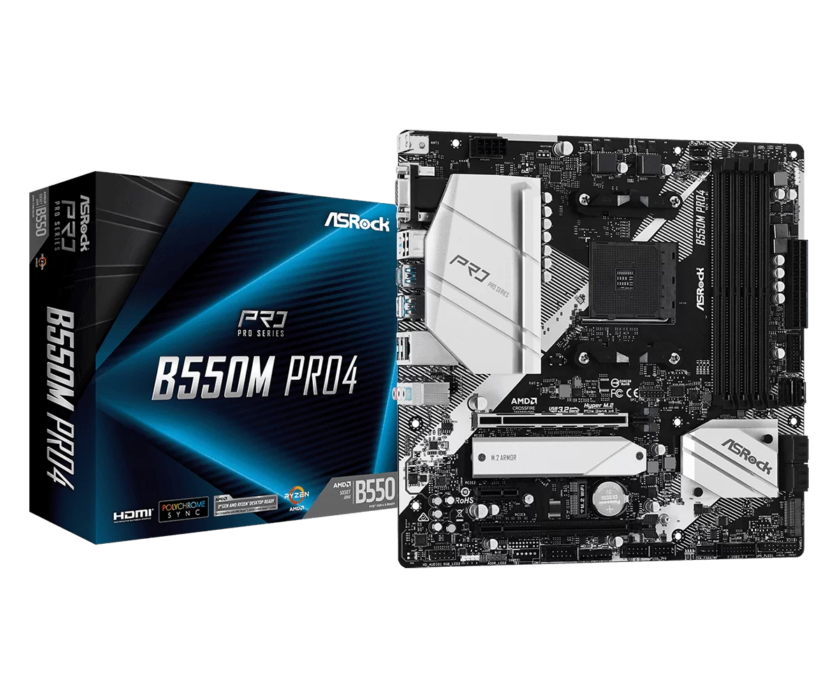 Asrock B550M Pro4 Mainboard