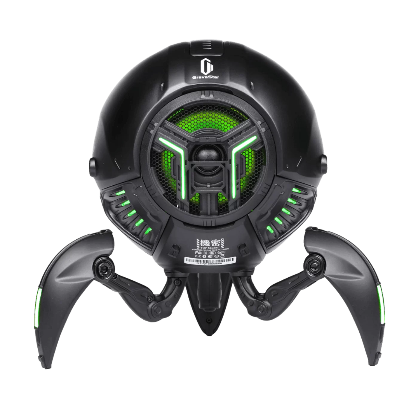 GravaStar Mars Pro Sci-fi Bluetooth Speaker - Black 1 GravaStar Mars Pro Sci-fi Bluetooth Speaker - Black