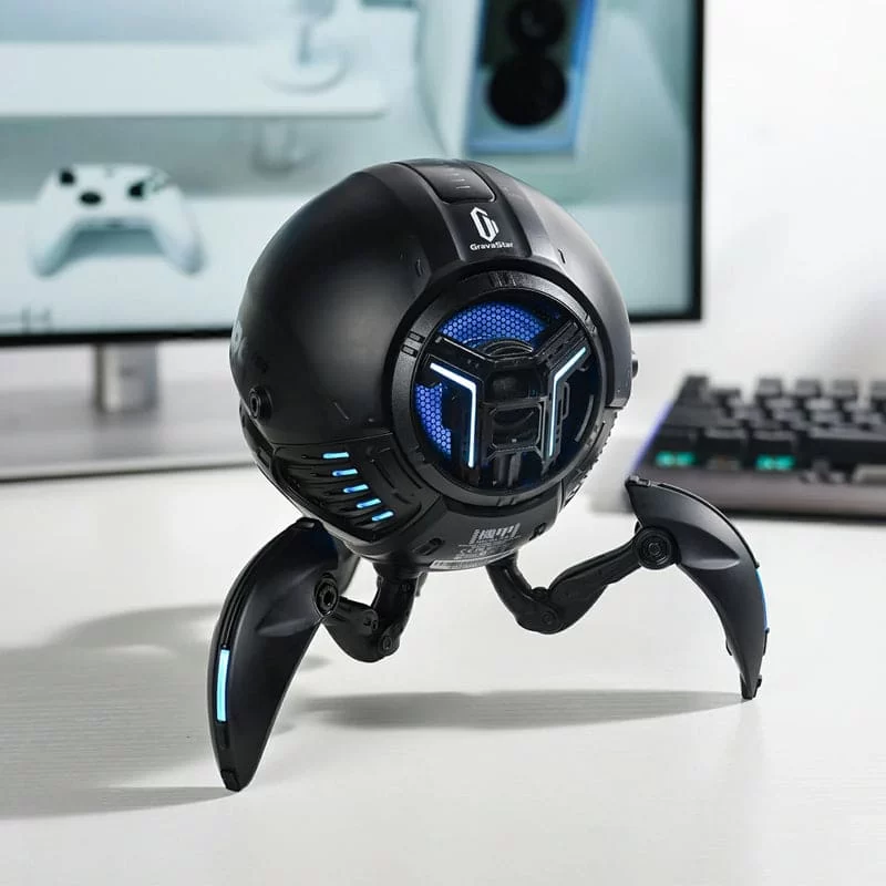 GravaStar Mars Pro Sci-fi Bluetooth Speaker - Black 5 GravaStar Mars Pro Sci-fi Bluetooth Speaker - Black - Ảnh 5