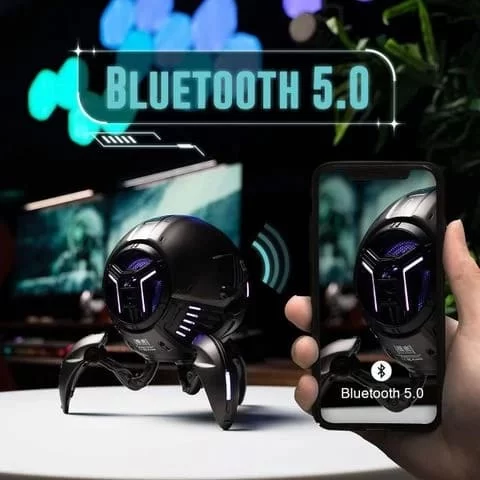 GravaStar Mars Pro Sci-fi Bluetooth Speaker - Black 2 GravaStar Mars Pro Sci-fi Bluetooth Speaker - Black - Ảnh 2