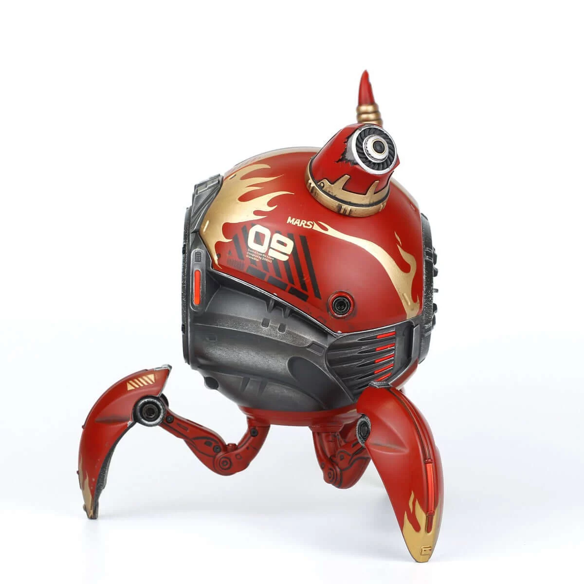 GravaStar Mars Pro Sci-fi Bluetooth Speaker - Special Edition Aurochs Red 10 GravaStar Mars Pro Sci-fi Bluetooth Speaker - Special Edition Aurochs Red - Ảnh 10