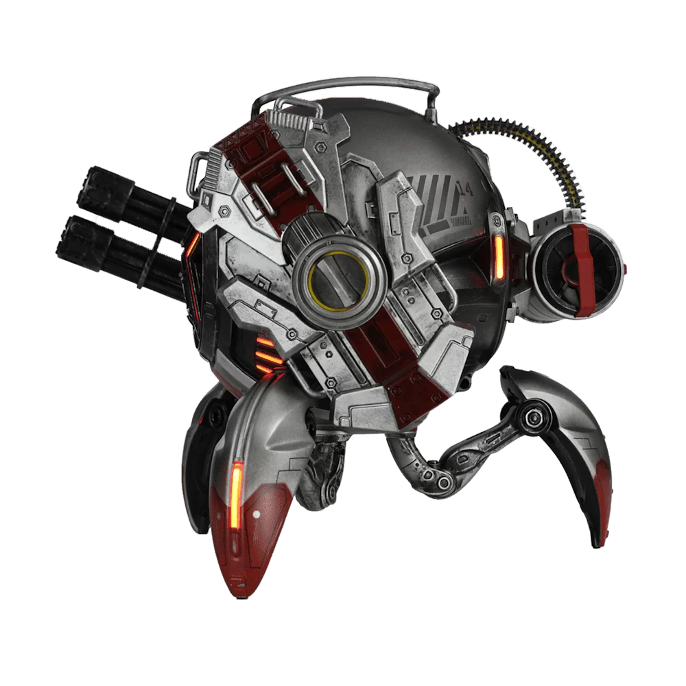 GravaStar Mars Pro Sci-fi Bluetooth Speaker - Special Edition Shark 14 Metal Gray 4 GravaStar Mars Pro Sci-fi Bluetooth Speaker - Special Edition Shark 14 Metal Gray - Ảnh 4