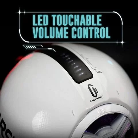 GravaStar Mars Pro Sci-fi Bluetooth Speaker - White 5 GravaStar Mars Pro Sci-fi Bluetooth Speaker - White - Ảnh 5