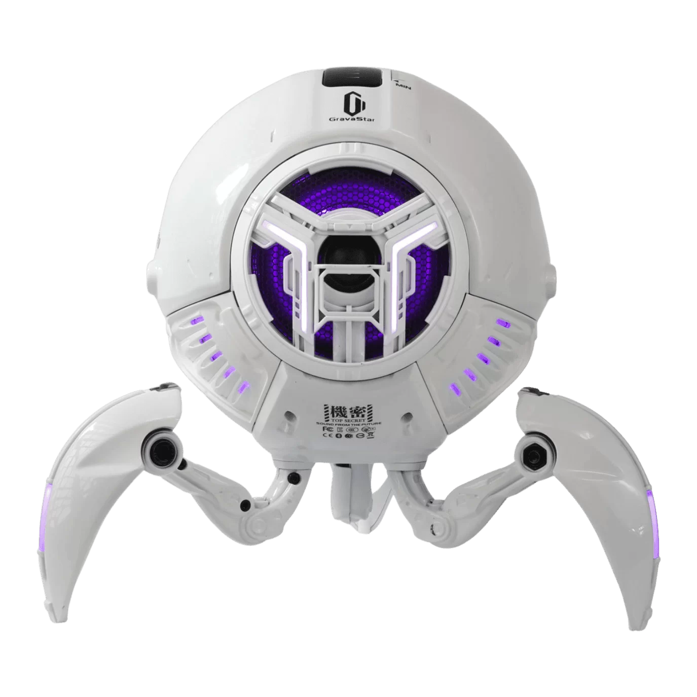 GravaStar Mars Pro Sci-fi Bluetooth Speaker - White 1 GravaStar Mars Pro Sci-fi Bluetooth Speaker - White