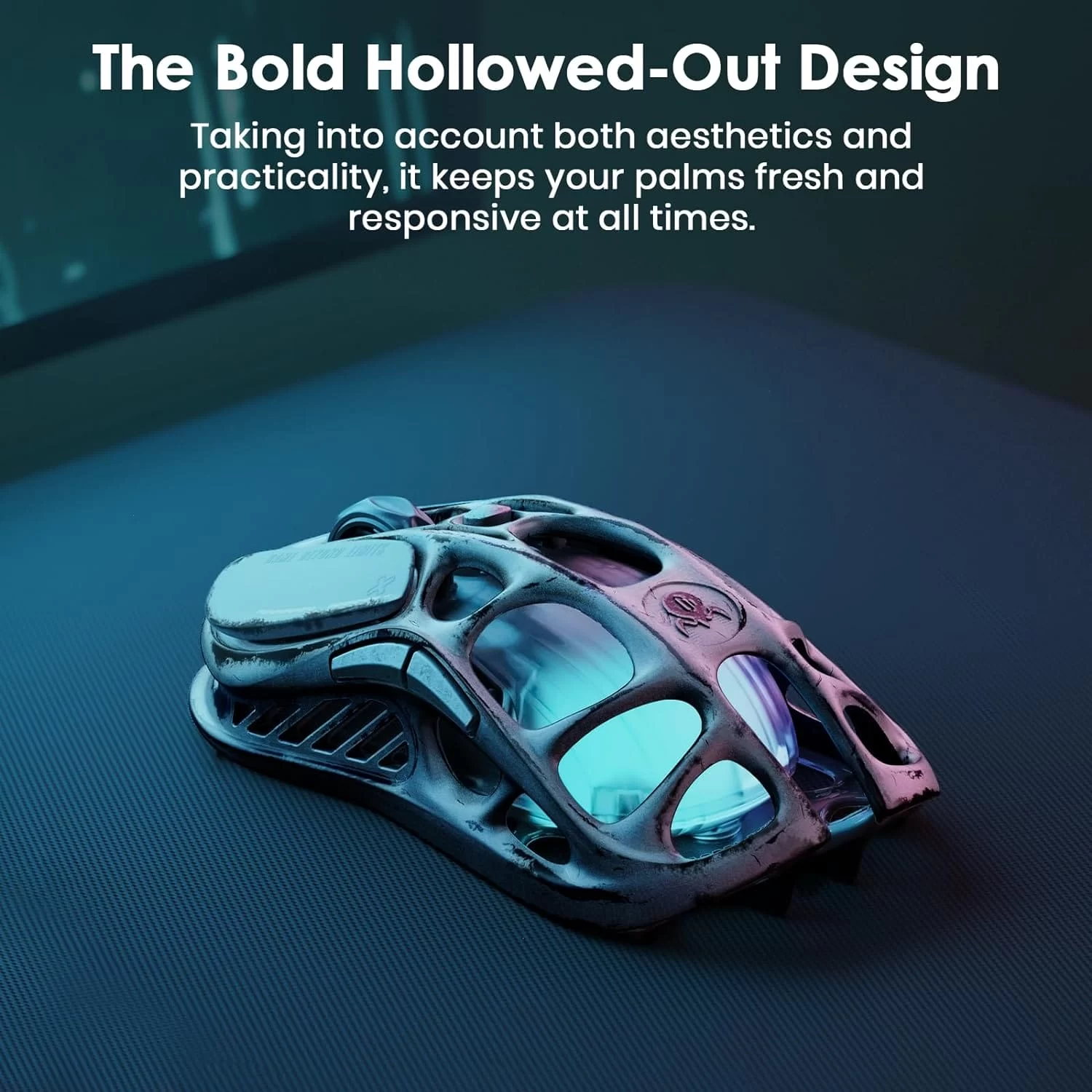 GravaStar Mercury M1 Pro Battle Worn Edition Wireless Gaming Mouse - Silver Mist 8 GravaStar Mercury M1 Pro Battle Worn Edition Wireless Gaming Mouse - Silver Mist - Ảnh 8