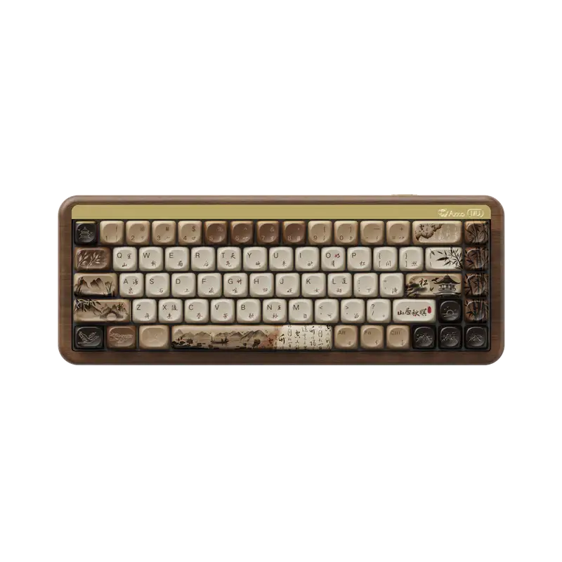 AKKO MU01 Mountain Seclusion Keyboard - Hotswap, RGB, Multi-Modes, Akko V3 Piano Pro Switch 1 AKKO MU01 Mountain Seclusion Keyboard - Hotswap, RGB, Multi-Modes, Akko V3 Piano Pro Switch