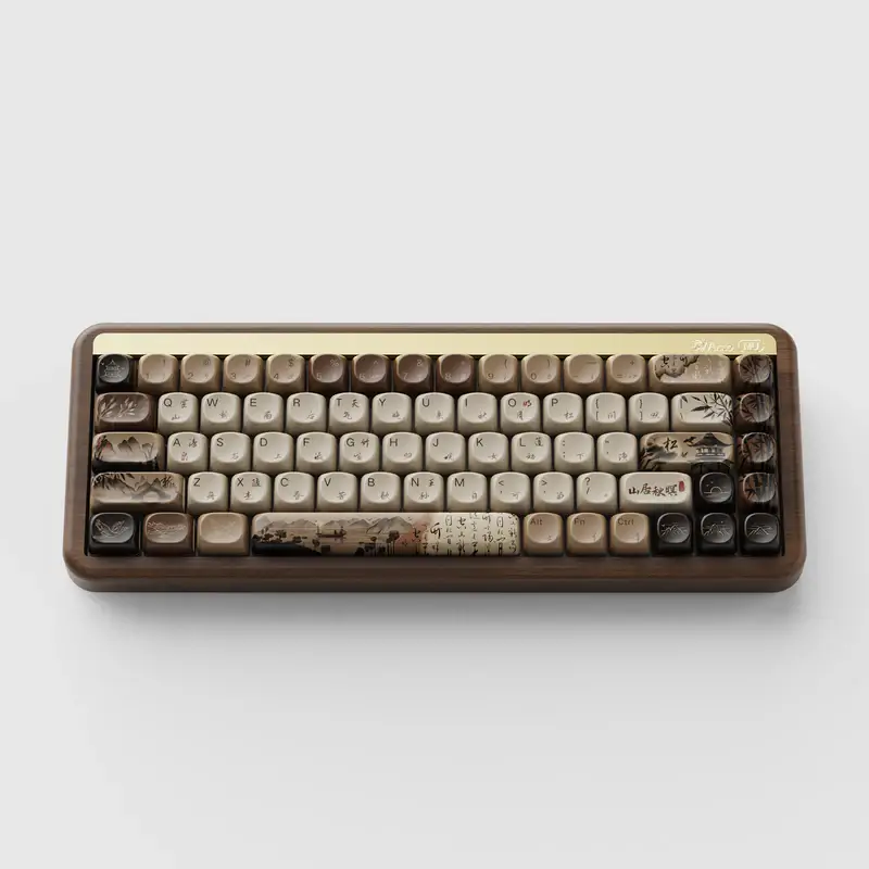 AKKO MU01 Mountain Seclusion Keyboard - Hotswap, RGB, Multi-Modes, Akko V3 Piano Pro Switch 2 AKKO MU01 Mountain Seclusion Keyboard - Hotswap, RGB, Multi-Modes, Akko V3 Piano Pro Switch - Ảnh 2