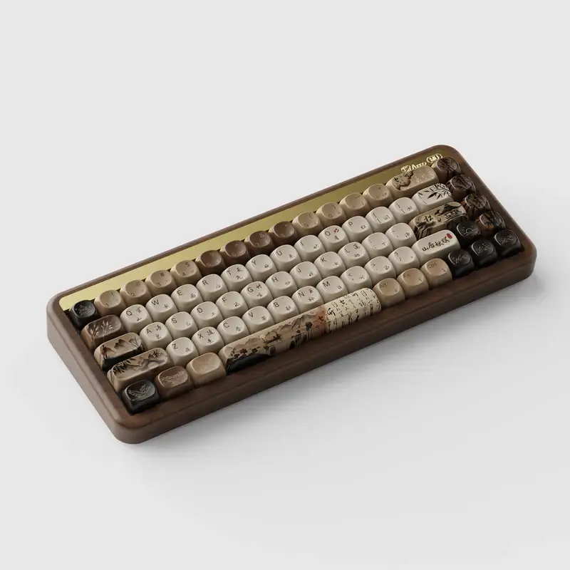 AKKO MU01 Mountain Seclusion Keyboard - Hotswap, RGB, Multi-Modes, Akko V3 Piano Pro Switch 4 AKKO MU01 Mountain Seclusion Keyboard - Hotswap, RGB, Multi-Modes, Akko V3 Piano Pro Switch - Ảnh 4