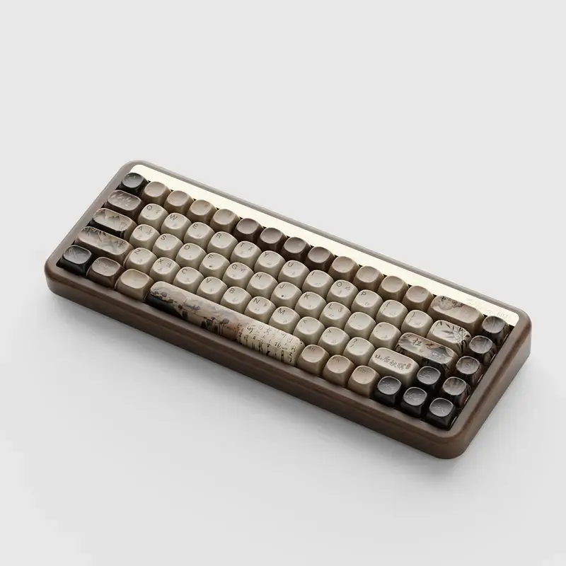 AKKO MU01 Mountain Seclusion Keyboard - Hotswap, RGB, Multi-Modes, Akko V3 Piano Pro Switch 5 AKKO MU01 Mountain Seclusion Keyboard - Hotswap, RGB, Multi-Modes, Akko V3 Piano Pro Switch - Ảnh 5