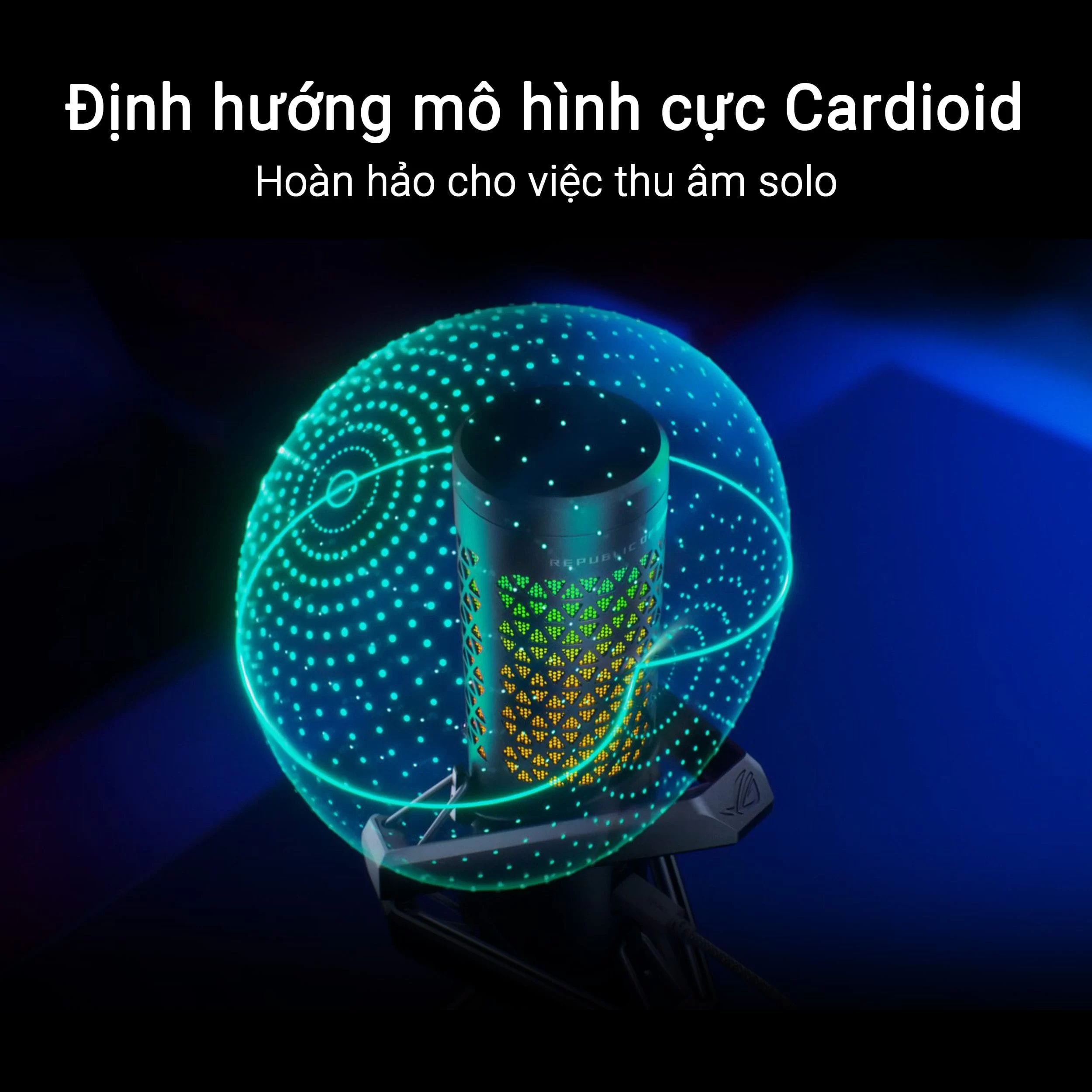 Microphone ASUS ROG Carnyx MoonLight White USB Gaming Microphone 8 Microphone ASUS ROG Carnyx MoonLight White USB Gaming Microphone - Ảnh 8